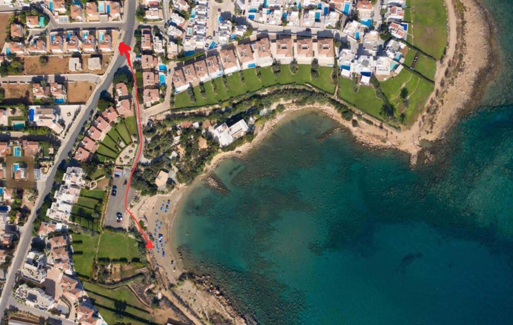 Villa White Star - 100M From Serena Beach بروتاراس المظهر الخارجي الصورة