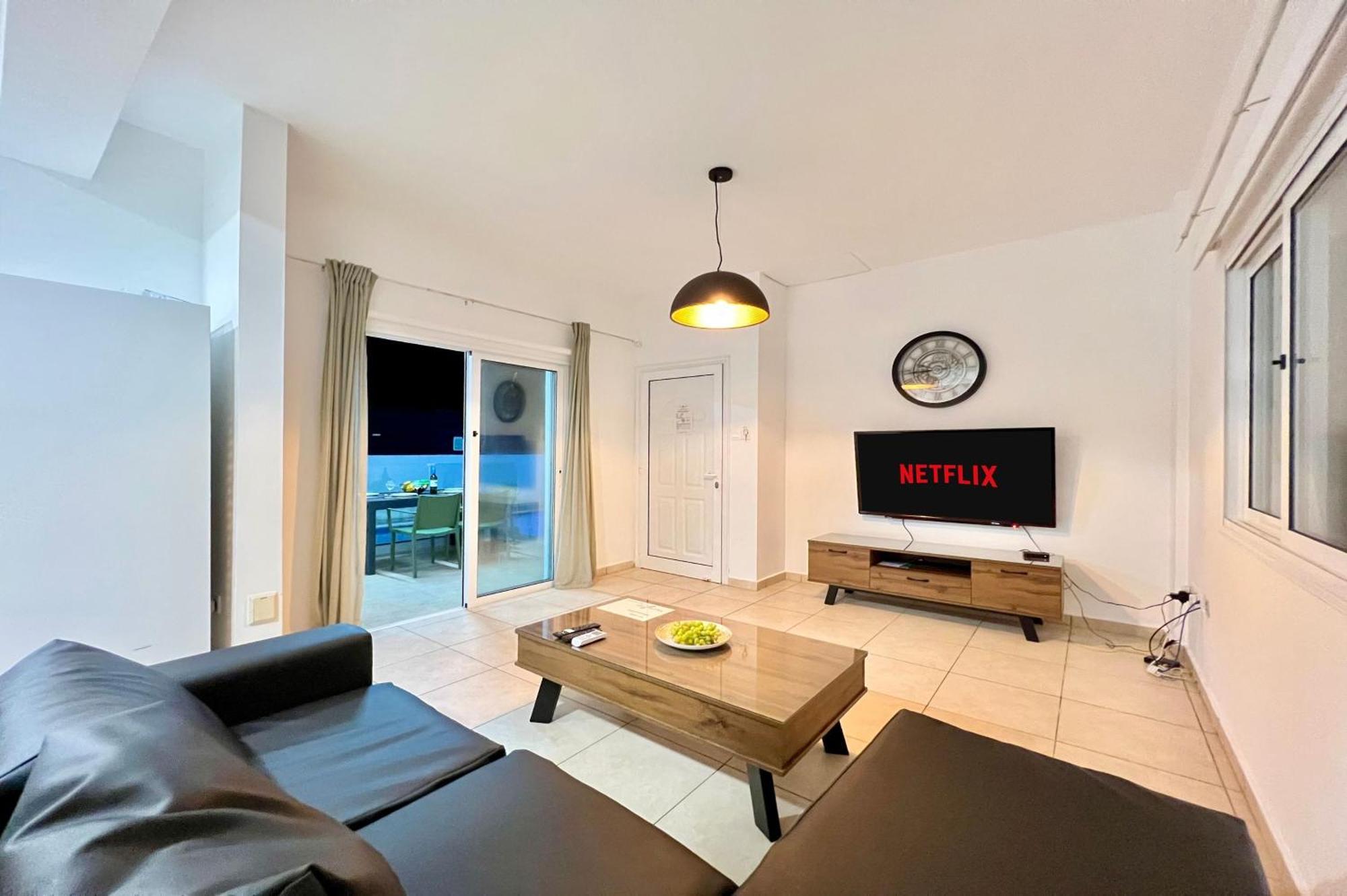 Villa White Star - 100M From Serena Beach بروتاراس المظهر الخارجي الصورة